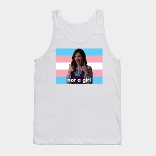 Trans Janet “Not a Girl” (The Good Place) Tank Top